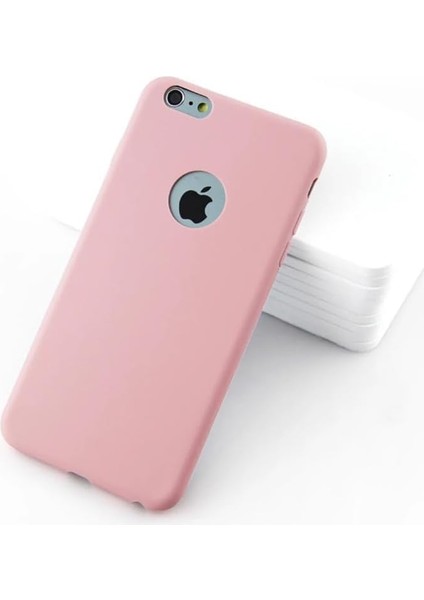 Slim Fit Ince Silikon Kılıf (Pembe, 8)