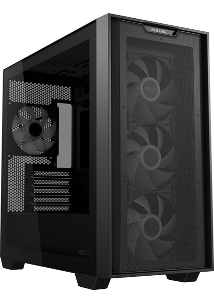 A21 360 mm Soğutucu Alanı, 380 mm Uzunluğa Kadar Ekran Kartı ve Atx Psu Destekli Gizli Kablo Bölmeli Mıcro-Atx Fanlı Kasa