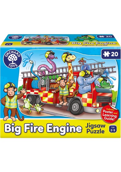 Toys Big Fire Engine - Yeni Tasarım 2-5 Yaş