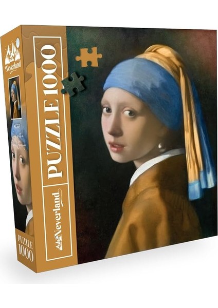 1000 Parça Puzzle - Wıth A Pearl Earrıng (Inci Küpeli Kız)