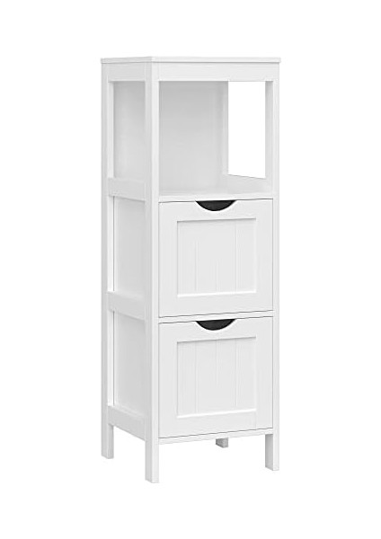 Dolabı, Çok Amaçlı Rafı, 4 Katlı, Ahşap, Köşe Dolabı, Ilaç Dolabı, Beyaz, BBC42WT, 30 x 89 x 30 cm fiyatları