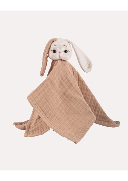 Lue Bunny Amigurimi Müslin Tavşan Uyku Arkadaşı