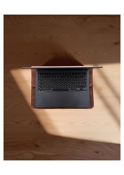 Deri MacBook Çantası, MacBook Air Kılıfı 13 Inç, MacBook Pro Kılıfı 14 Inç (Taba) modelleri