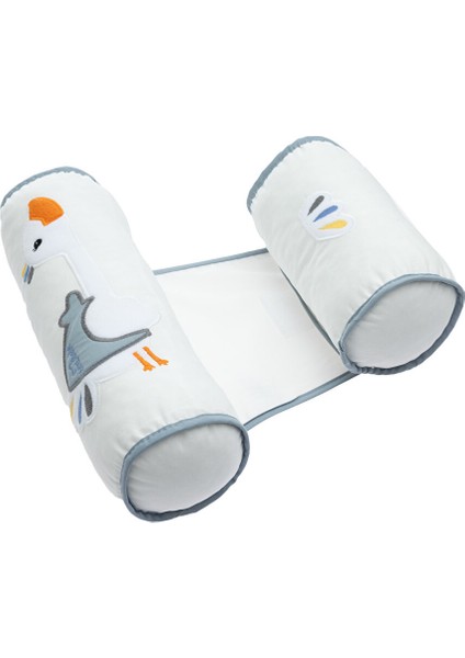 Nakışlı Bebek Güvenli Uyku Yan Yatış Yastığı