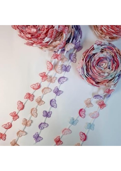 Motifli Şerit Nakış Modeli | Nakış Aksesuar (Pudra Pembesi) modelleri