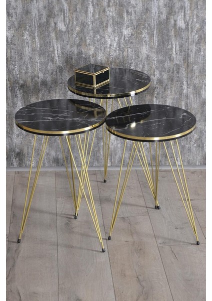 Zigon Sehpa Çift Bendir Tel