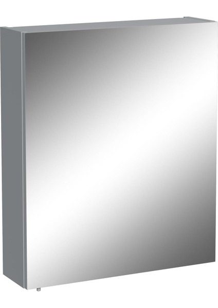 Shift T20 81005 Asimetrik Dolaplı Ayna, Kül Gri, 60 cm