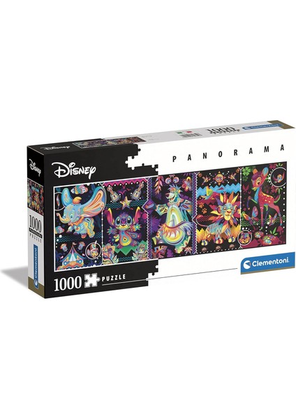 39659 Panorama POSTERLERI-1000 &apos;da Üretilmiştir, 1000 Parça, Panoramik, Bulmaca, Yetişkin, Çok Renkli, Orta