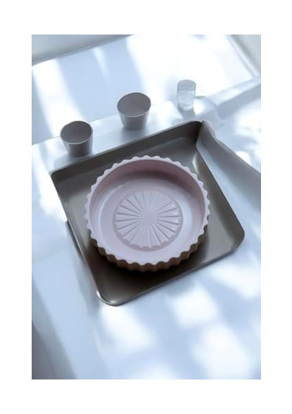 Parça Sert Plastik Seti/sıvı Sabunluk, Diş Fırçalık ve Katı Sabunluk-Toz Pembe modelleri