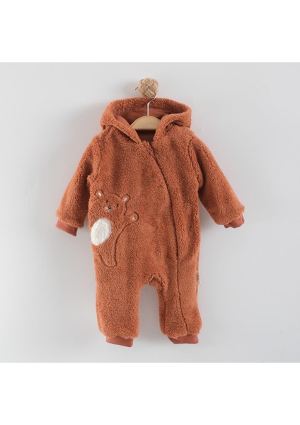 Bear Kahve Fermuarlı Tulum Erkek modelleri