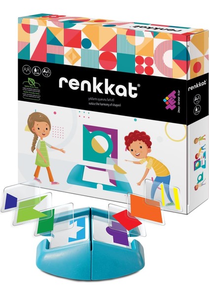 Zeka Renkkat (Tek Kişilik) Dikkat, Oyunu 4+ Yaş 1 Oyuncu