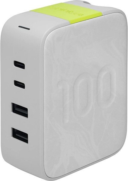 By - Instantcharger 100W 4 USB Şarj Cihazı, Beyaz