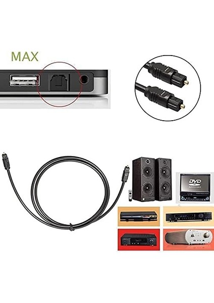 AL-4953 Fiber Optik Ses Toslink Sinema Sistemi Kablosu 3 Metre fiyatları