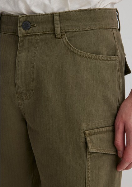 Haki Kargo Şort 0410287-80769