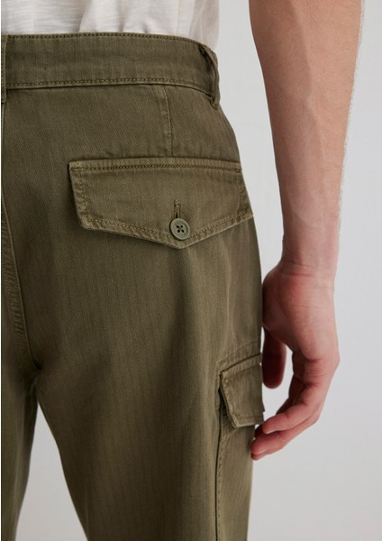 Haki Kargo Şort 0410287-80769