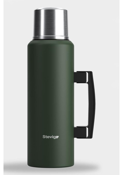 4 Camp Klasik Vakumlu Kulplu Çelik Termos 1.5 Lt. ST-206