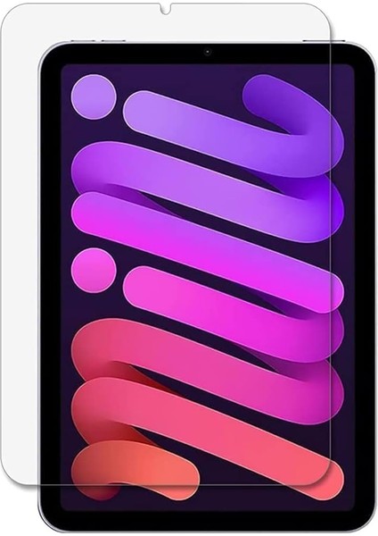 Babilden iPad Için Tasarlanmış Uçtan Kenara Kapsama Tam Koruma Dayanıklı Temperli Cam (Ipad Mini 6.nesil 8.3 Inch)