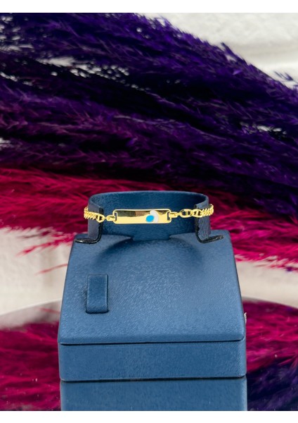 925 Ayar Gümüş Gold Renk Isim Yazılabilir Kız & Erkek Bebek Künye – Kişiye Özel Gümüş Çocuk Bileklik fiyatları