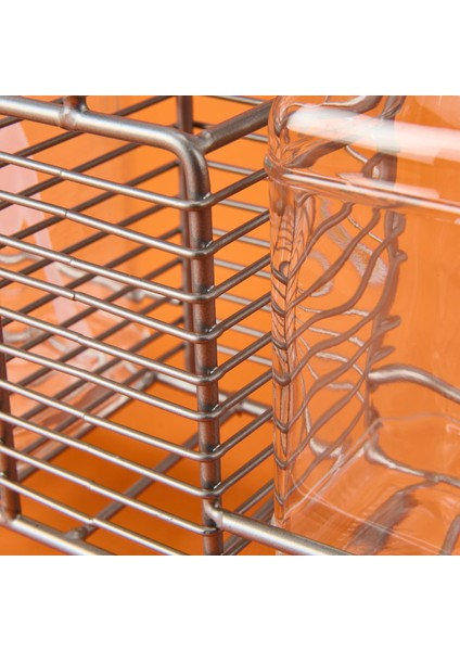 Bland 2'li Metal Stantlı Cam Sıvı Sabunluk - Şeffaf / Gri - 200 ml modelleri