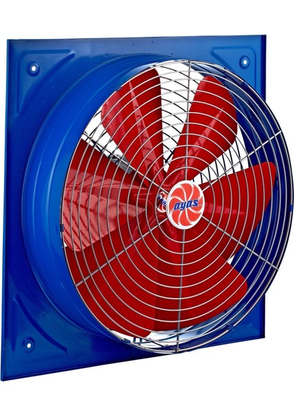 Ayas 30 cm Kare Sanayi Tipi Aspiratör KSA300 4kt 380 Volt Trifaze