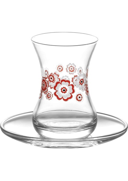 Karanfil 12&apos;li Çay Seti