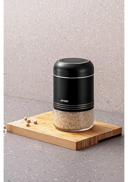 Moko Saklama Kavanozu 650 ml Siyah