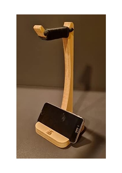 Devewood Ahşap Telefon Tutuculu Kulakık Standı modelleri
