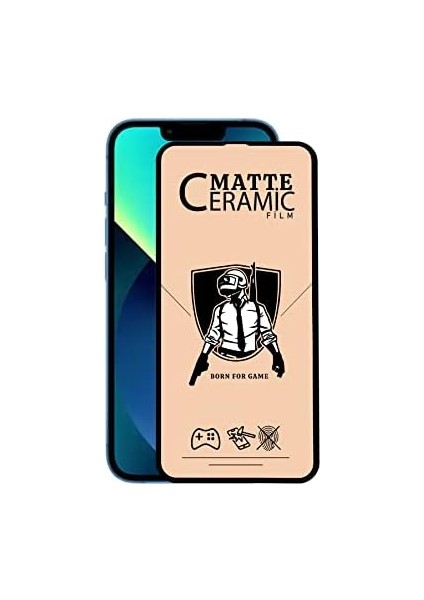 Kzy Iletişim 13 ile Uyumlu Tam Kaplayan Mat Seramik Esnek Ekran Koruyucu Cam fiyatları