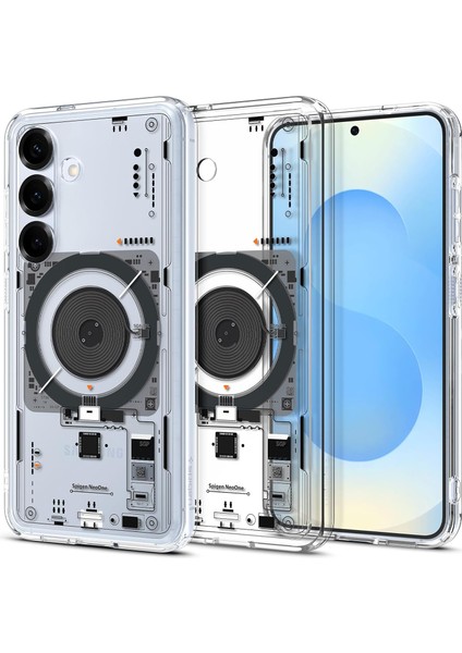 Galaxy S25 ile Uyumlu Kılıf Ultra Hybrid Magfit Özellikli Neo One - ACS09470