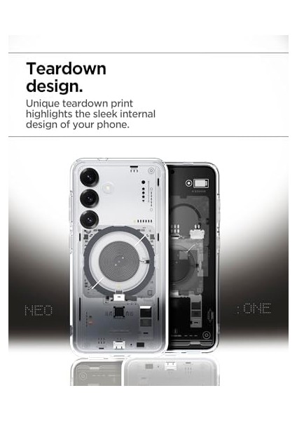 Galaxy S25 ile Uyumlu Kılıf Ultra Hybrid Magfit Özellikli Neo One - ACS09470 fiyatları