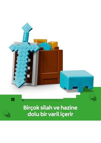 Minecraft Serseri Köylü Çöl Devriyesi 21267 – 7 Yaş ve Üzeri Kız ve Erkek Çocuklar Için Pillager, Vindicatör ve Kaktüs Şövalyesi Içeren Oyuncak Yapım Seti, Rol Yapma Oyunu Doğum Günü Hediyesi modelleri