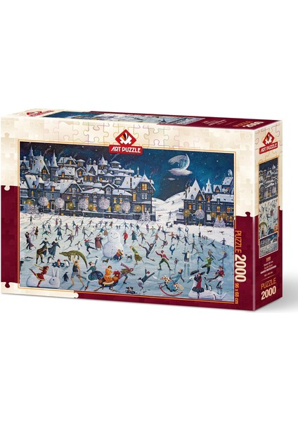 Puzzle Buzda Dans 2000 Parça Puzzle