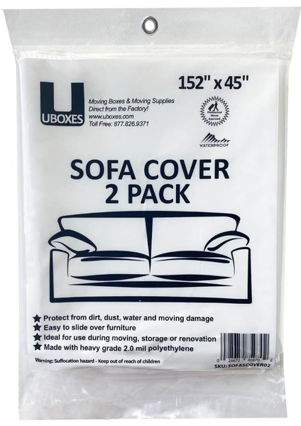 Kanepe Için Taşınma Kılıfları, 114 x 38 Cm, 2 Adet