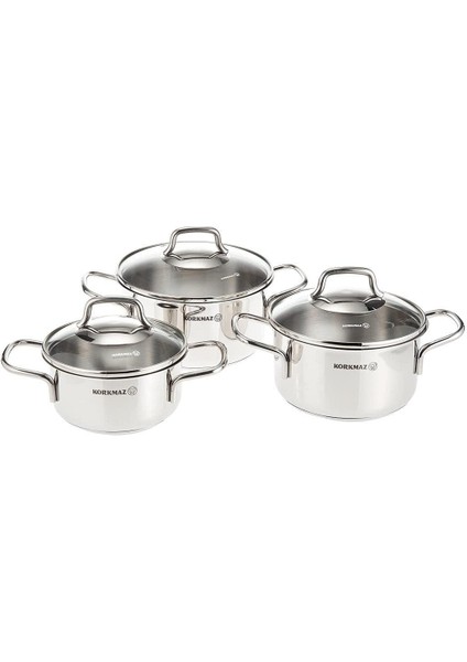 A1650 Jr. 6 Parça Tencere Seti