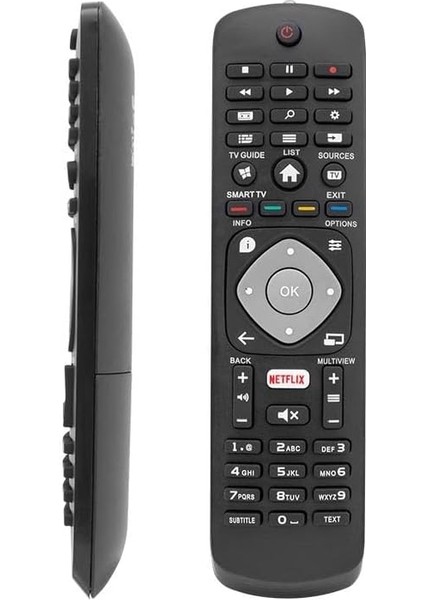 LED Smart Tv Akıllı Tv Uzaktan Kumanda, Netflix Tuşlu