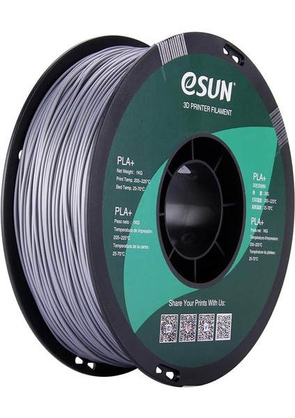 Pla+ 1.75MM Gümüş