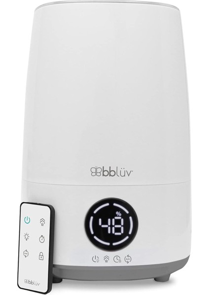 Umidö 4&apos;ü 1 Arada Ultrasonik Nemlendirici, 4l Kapasite, Çocuk Kilidi ve Ultra Sessiz