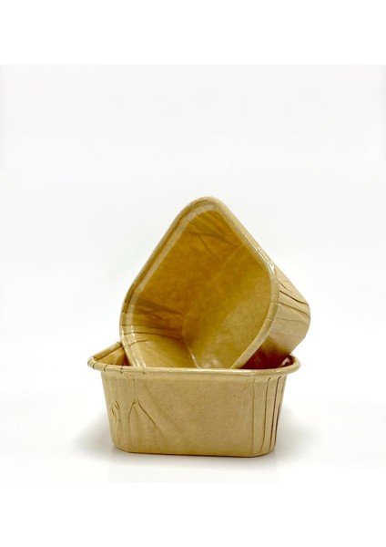 Hediye Sepeti 50&apos;li Kare Muffin Kek Kalıbı, Tatlı Kasesi, Konsept, Airfryer Uyumlu