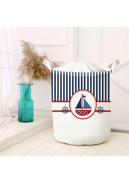 Amaçlı Oyuncak Saklama Kutusu Kirli Çamaşır Piknik Sepeti Katlanır Düzenleyici Keçe Model 00032