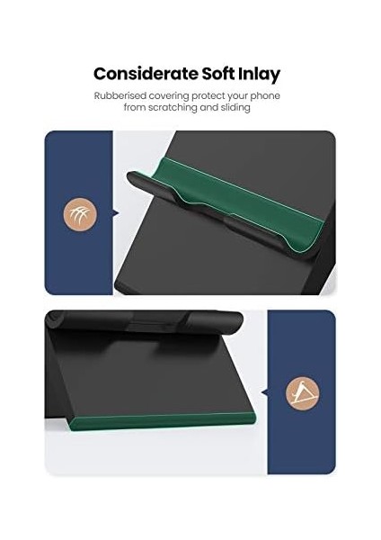 Ayarlanabilir Cep Telefonu 11 Pro Max Xs, S20 S10, P30 Vb. ile Uyumlu (Siyah) modelleri