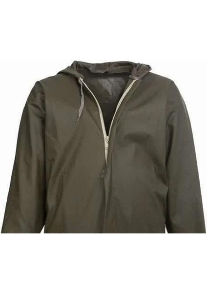 Liman, Avci, Balıkçı, Kurye Kapüşonlu Pardösü Yağmurluk - Haki modelleri