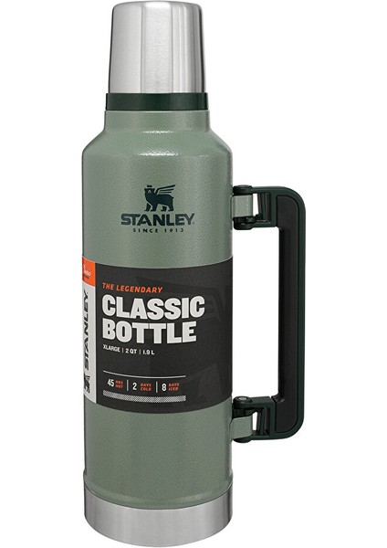 Klasik Vakumlu Çelik Termos 1.9l / 2.0qt Yeşil fiyatları