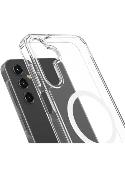 Galaxy S21 Fe ile Uyumlu Transparent Manyetik ile Uyumlu, Tam Gövde Koruyucu Kılıf Ince Crystalclear Telefon Kılıfı Pmma - Şeffaf fiyatları