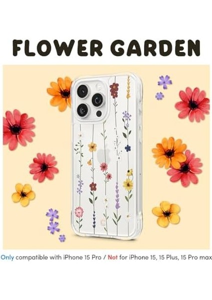 Ciel By 15 Pro ile Uyumlu Kılıf Cecile Flower - ACS06760 fiyatları