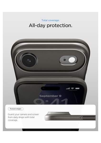 Air ile Uyumlu Ince Magsafe Kılıf Thin Fit Hava Kanalı Teknolojisi Askeri Sınıf Koruma Magfit Gunmetal Kapak - ACS09918 fiyatları