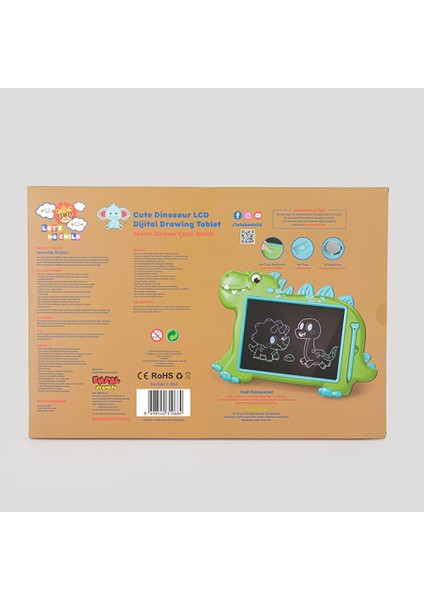 Lc Sevimli Dinazor Çizim Tableti 10 Inç modelleri