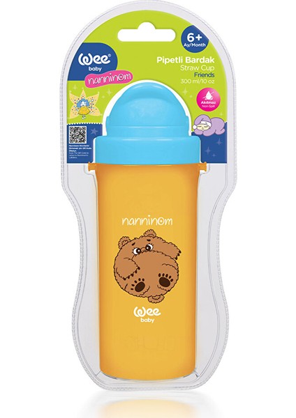 Nanninom Pipetli Bardak 300 ml 1 Adet