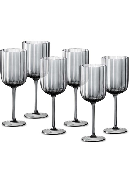 Foggy Grey 6&apos;lı Kadeh Takımı