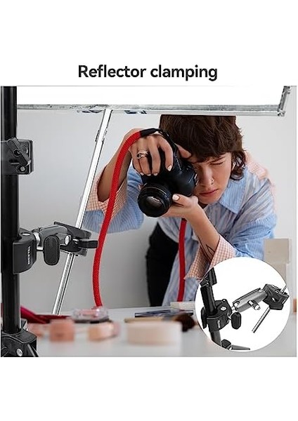 Top Kelepçe Montaj Çubuk Direği Bisiklet Bisiklet Motosiklet Gidon Tüp Tutucu Aksesuarları Hero 13 12 11 10 9 8, Djı Osmo Action 5 Pro 4 3 X3 X4 Go3 Ace Pro ile Uyumlu modelleri