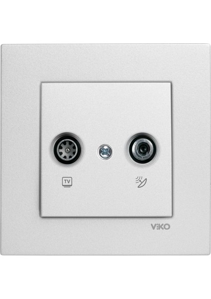 Novella Metalik Beyaz Tv Sat Sonlu Vakumlu Paket